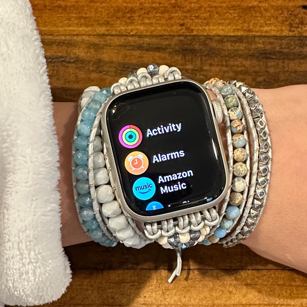 Apple Watch Bohemian Chic Beaded Bracelet Strap